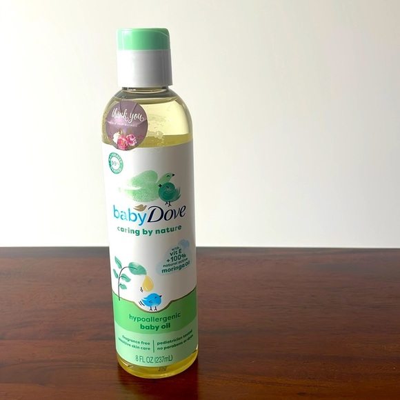 Baby Dove Caring by Nature Hypoallergenic Baby Oil - 8 fl oz - Picture 4 of 7